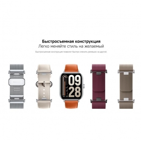 Умные часы Xiaomi Redmi Watch 5 (BHR9381GL) Silver Gray - фото 14