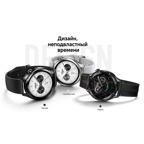 Умные часы Xiaomi Watch S4 (BHR9199GL) Rainbow - фото 21