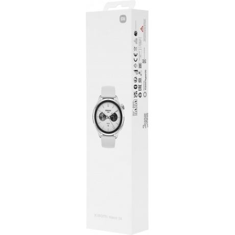Умные часы Xiaomi Watch S4 (BHR9197GL) Silver - фото 9