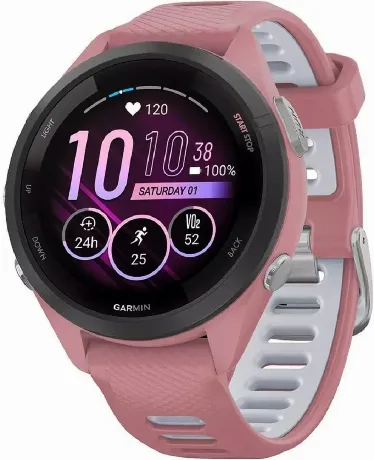 Умные часы Garmin Forerunner 265S 42mm (010-02810-15) Pink