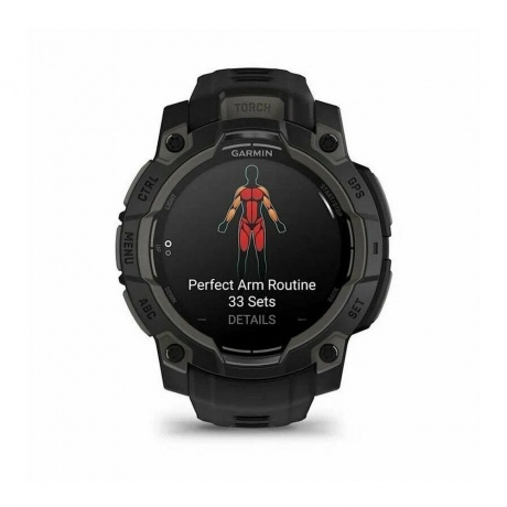 Умные часы Garmin Instinct 3 45mm (010-02936-00) Black - фото 4