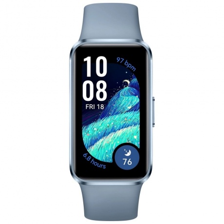 Фитнес браслет Huawei Band 10 (55020ELA) Blue - фото 2