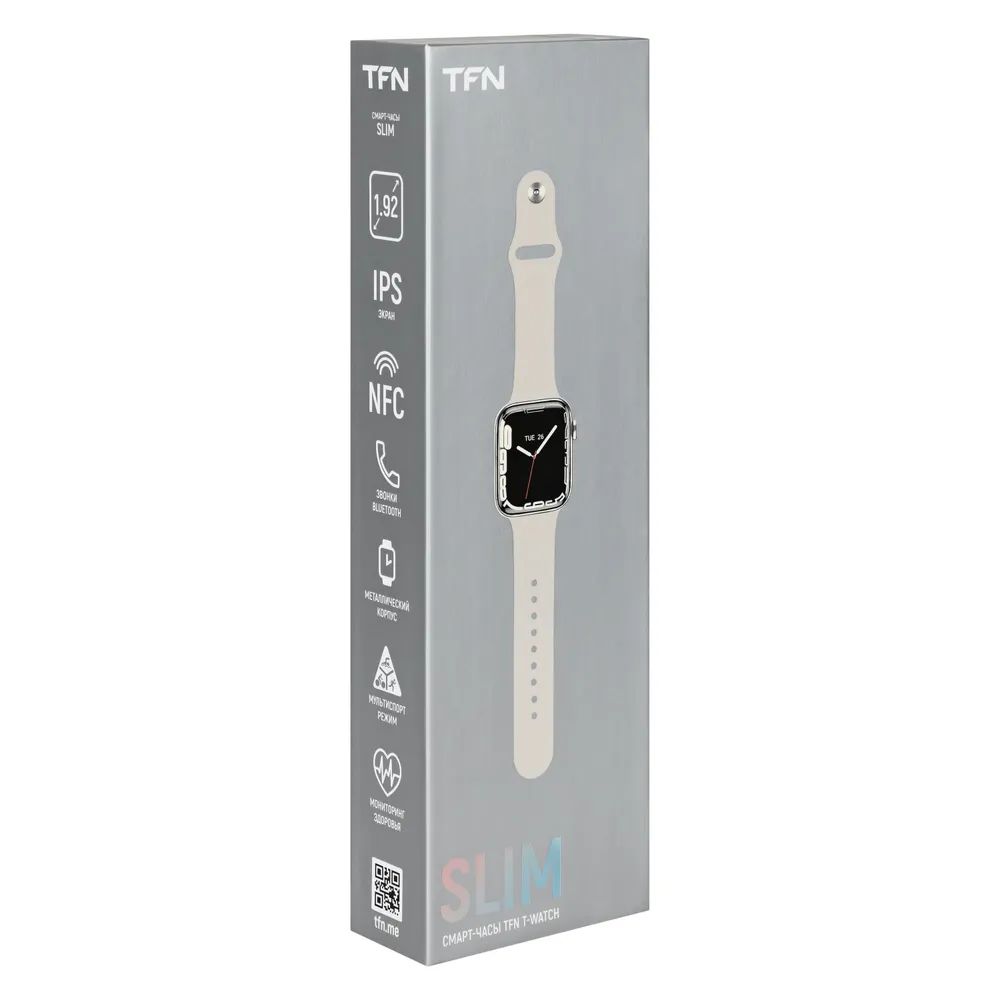Умные часы TFN t-watch Slim Grey - фото 6