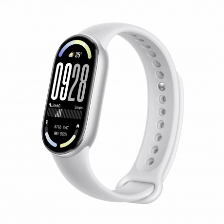 

Умные часы Xiaomi Smart Band 10 (BHR07PSGL) Glacier Silver