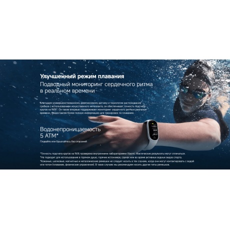 Умные часы Xiaomi Smart Band 10 (BHR9999GL) Mystic Rose - фото 14