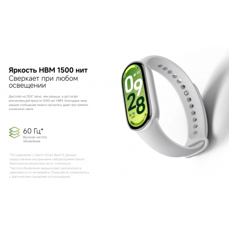 Умные часы Xiaomi Smart Band 10 (BHR9999GL) Mystic Rose - фото 9