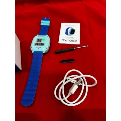 Детские умные часы Prolike PLSW03BL хорошее состояние - фото 4