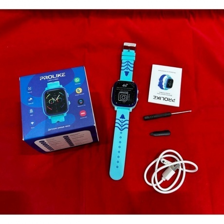 Детские умные часы Prolike PLSW03BL хорошее состояние - фото 5