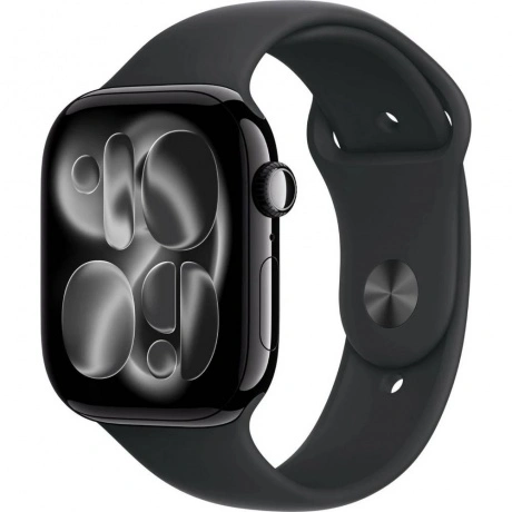 Смарт-часы Apple Watch Series 11 GPS 46mm M/L (MEUX4LW/A) Jet Bl...