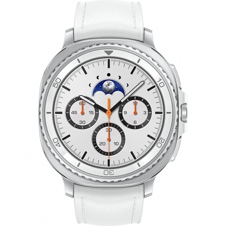 Умные часы Samsung Galaxy Watch 8 Classic LTE 46mm (SM-L505FZWACAU) White - фото 2