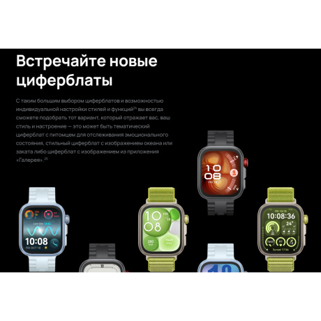 Watch FIT 4 Pro Green Nylon - фото 20