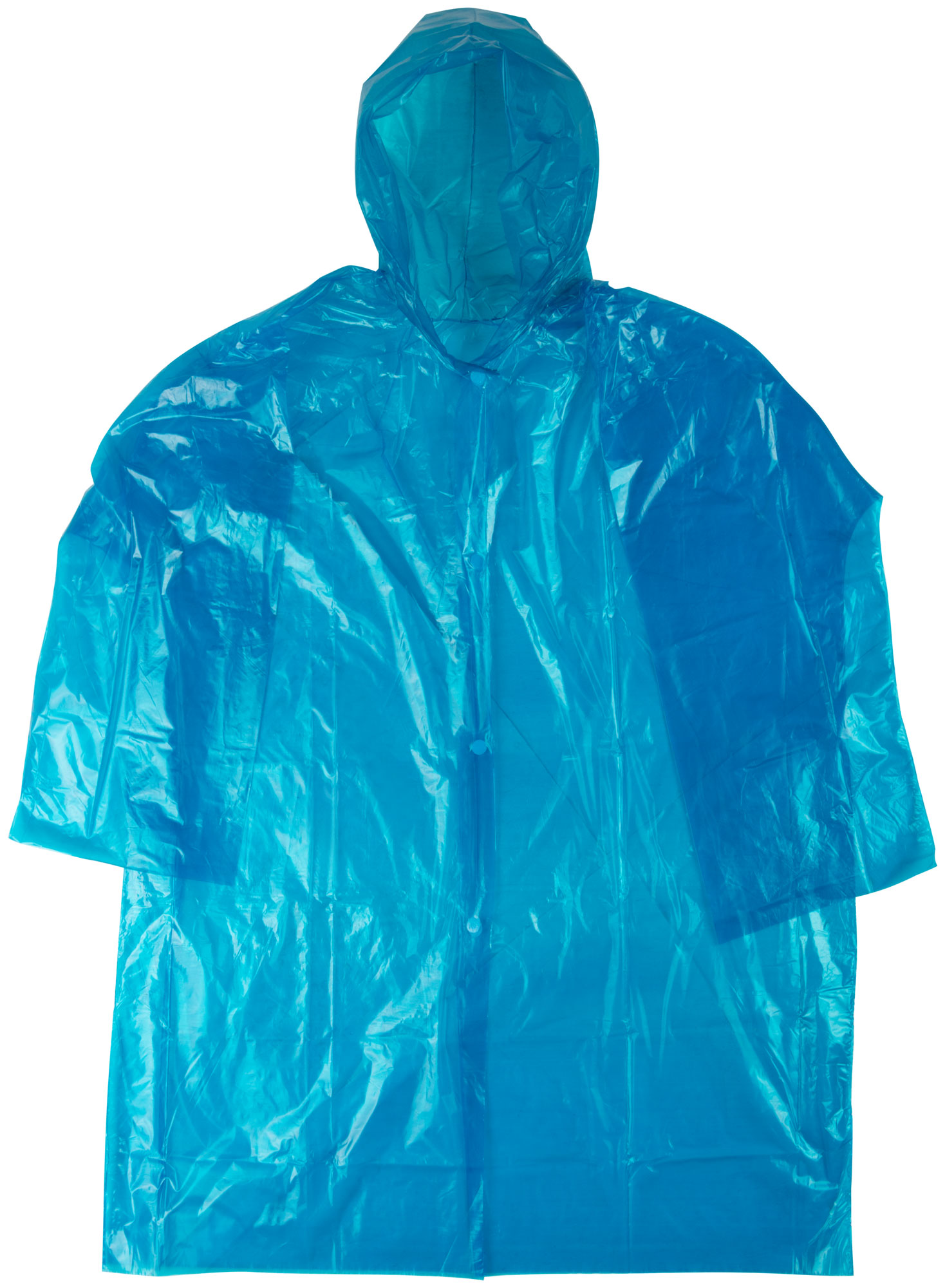 Плащ дождевик MOS усиленный синий, полиэтилен, размер XXXL 12155М