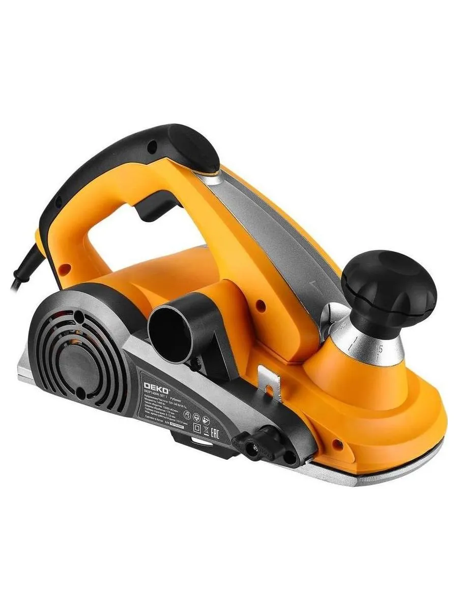 Рубанок DEKO DKEP1400W SET1, 1400 Вт, 110 мм - фото 4