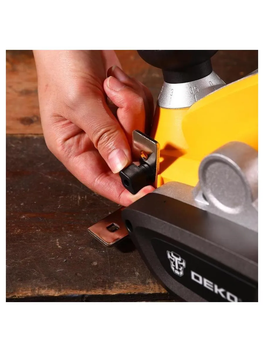 Рубанок DEKO DKEP1400W SET1, 1400 Вт, 110 мм - фото 6