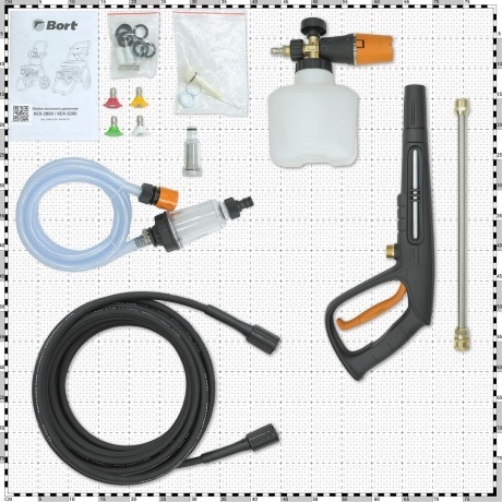 Мойка высокого давления Bort KEX-2800 - фото 9