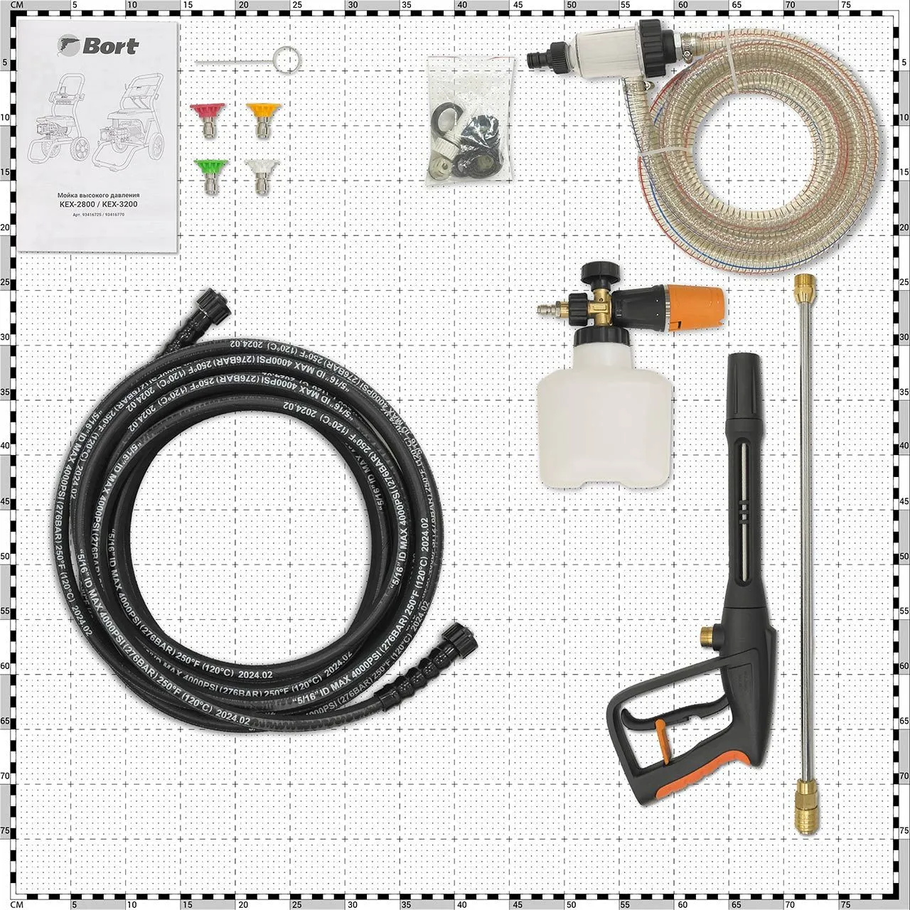 Мойка высокого давления Bort KEX-3200 - фото 12