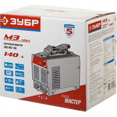 Инвертор Зубр Мастер ЗАС-М3-140 - фото 7