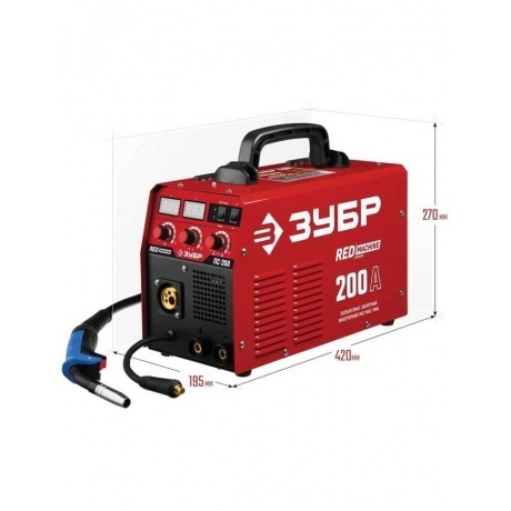 Аппарат сварочный Зубр ПС-200 - фото 2