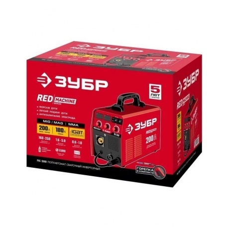 Аппарат сварочный Зубр ПС-200 - фото 7