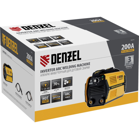 Аппарат сварочный Denzel DS-200 Compact (94373) - фото 16