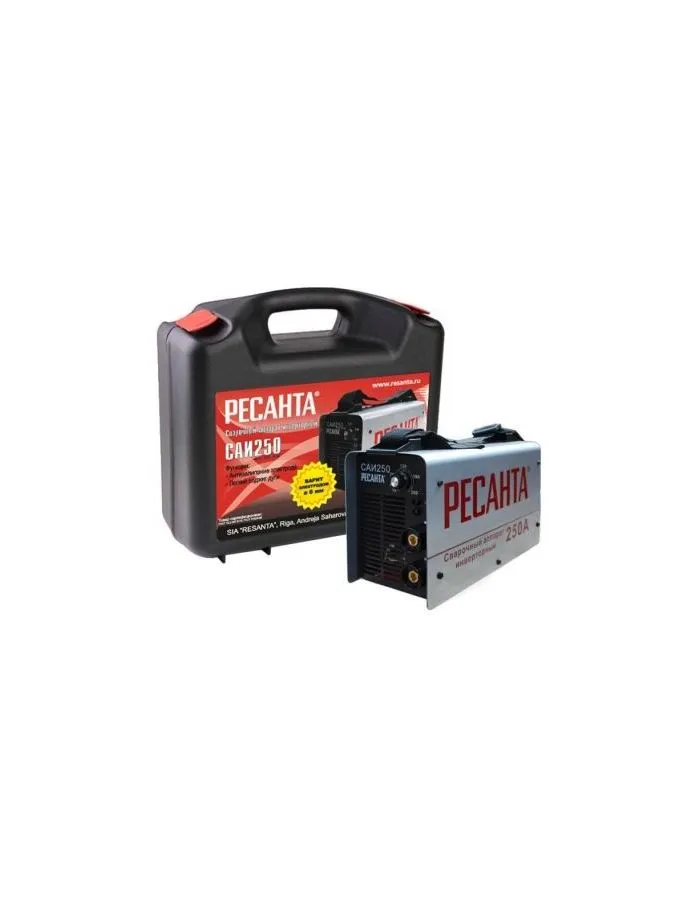Сварочный аппарат инверторный Ресанта САИ 250 в кейсе