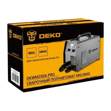 Сварочный полуавтомат MIG/MAG 250А DEKO DKWM250A PRO - фото 2