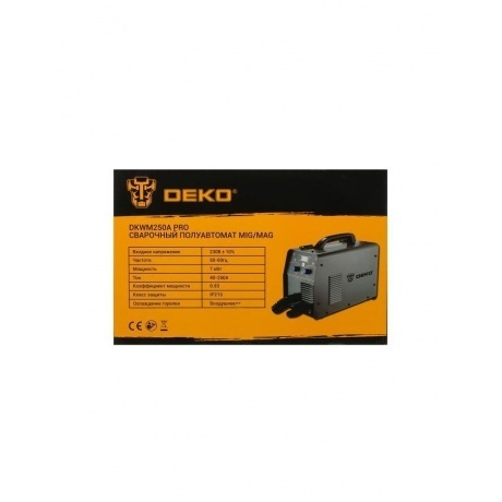 Сварочный полуавтомат MIG/MAG 250А DEKO DKWM250A PRO - фото 13