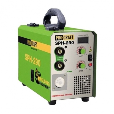 Сварочный полуавтомат инверторный SPI-290 Procraft 38 кВт 20-130А MIGMAGMMA 9240₽