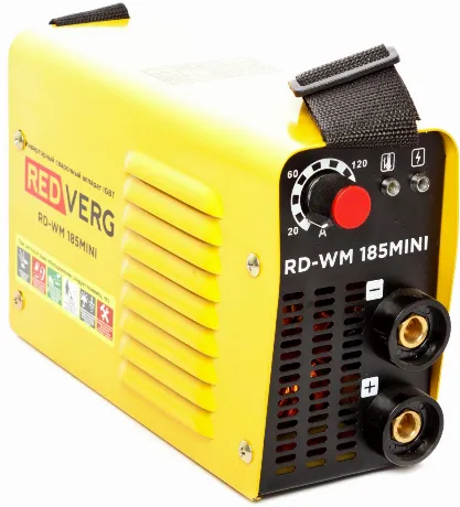 Сварочный аппарат RedVerg RD-WM 185MINI инвертор ММА DC 6.6кВт