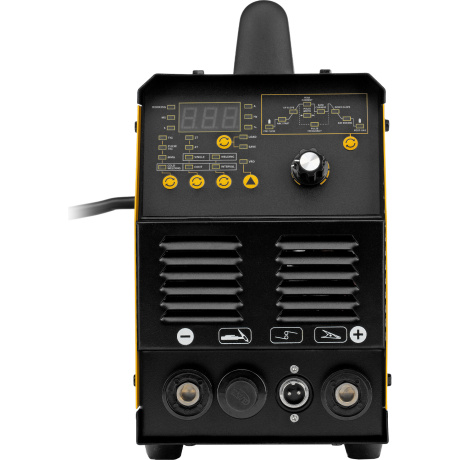 Аппарат инвертор. аргонодуговой сварки DENZEL 94329, ITIG-200 DС Pulse Cold Weld, 200 А, ПВ 60%
