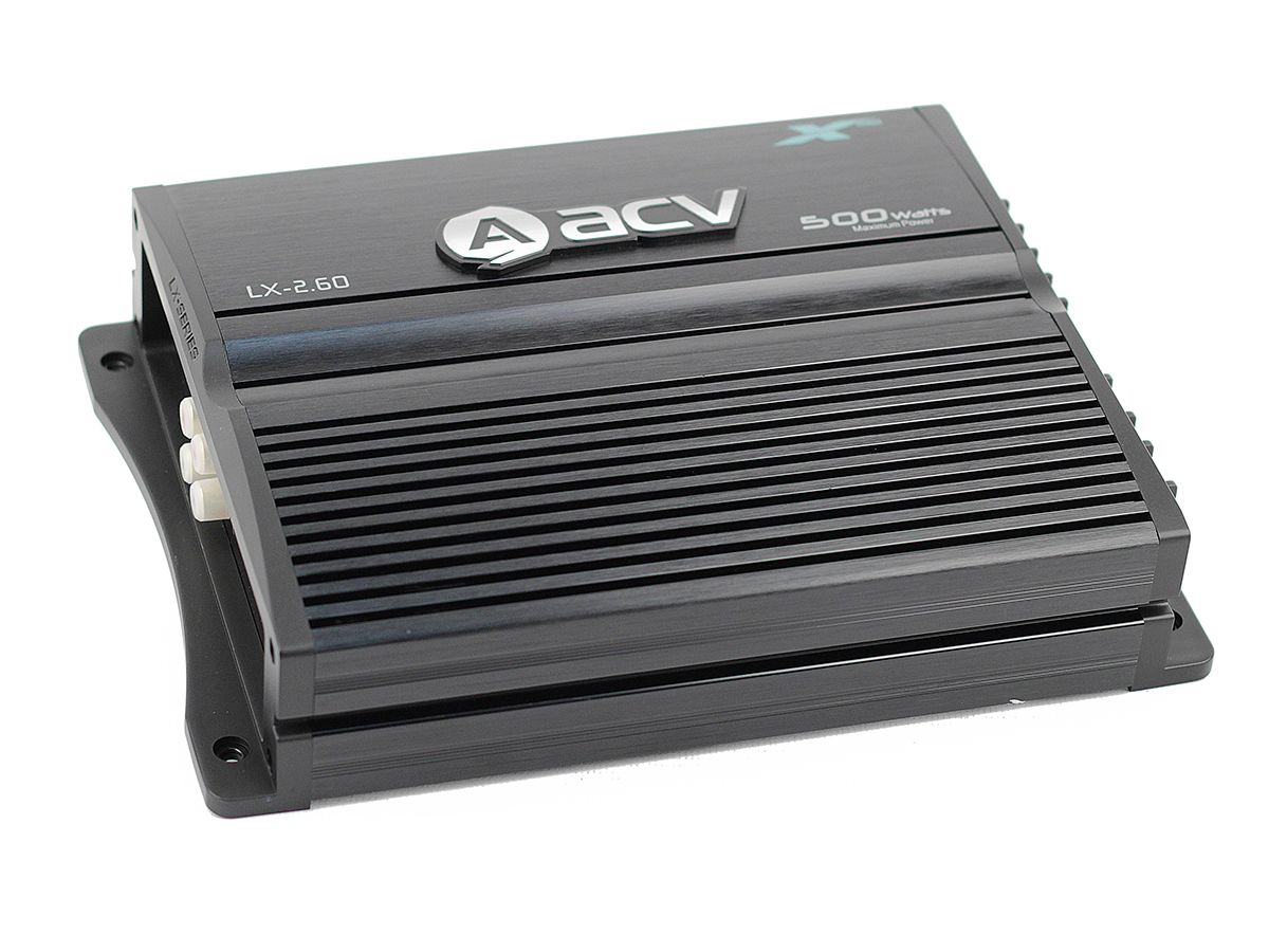 усилитель автомобильный acv lx 2 100 двухканальный Усилитель ACV LX-2.60