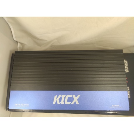 Усилитель автомобильный Kicx AP 4.120AB четырехканальный уцененный (гарантия 14 дней) - фото 3