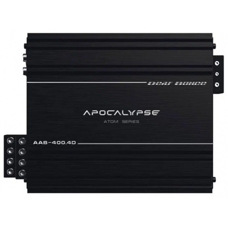 Усилитель Apocalypse AAP-400.4D ATOM PLUS - 4 канальный - фото 2