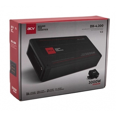 Усилитель ACV DX-4.200 V3 - фото 8