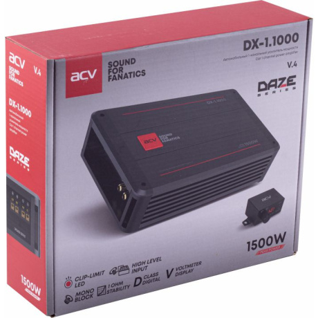 Автомобильный усилитель ACV DX-1.1000 V4 - фото 8