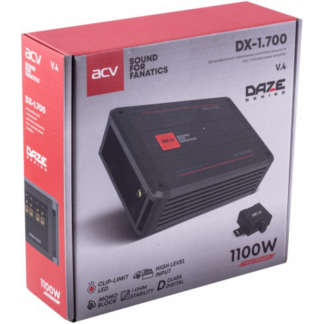 Автомобильный усилитель ACV DX-1.700 V4 - фото 6