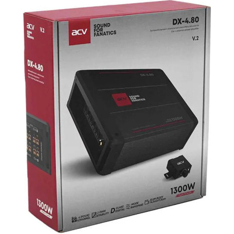 Автомобильный усилитель ACV DX-4.80 V2 - фото 8