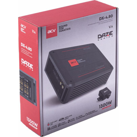Автомобильный усилитель ACV DX-4.80 V4 - фото 8