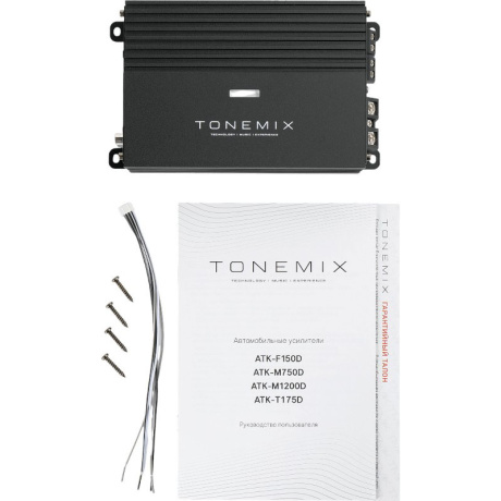 Автомобильный усилитель Tonemix ATK-T175D - фото 7