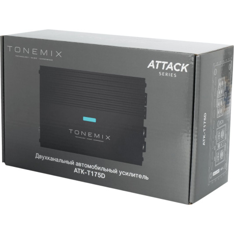 Автомобильный усилитель Tonemix ATK-T175D - фото 8
