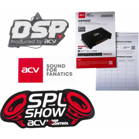 Автомобильный DSP-процессор с усилителем ACV DSP8HD - фото 9