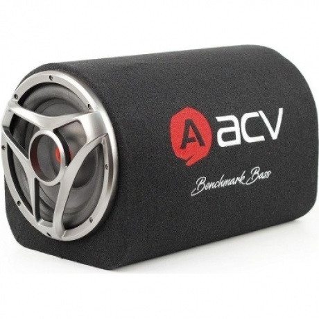 Сабвуфер ACV BTA-10R (активный/корпусной/труба/1500Вт/25см/SPL-106Дб/BassBoost)