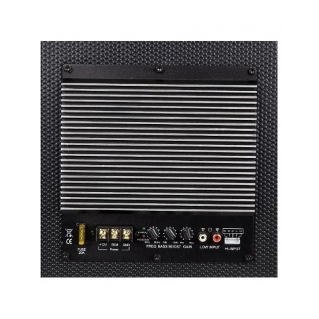 Сабвуфер Kicx GT500BPA 500Вт активный (30см/12&quot;) - фото 4
