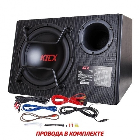 Сабвуфер Kicx GT500BPA 500Вт активный (30см/12&quot;) - фото 5