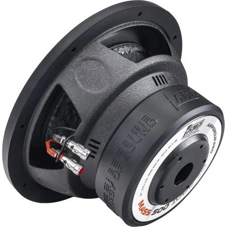 Сабвуферный динамик AMP MASS 500 10D2, 2+2 Ом