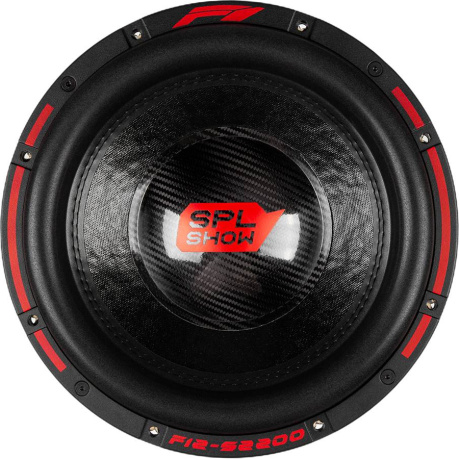 Сабвуферный динамик SPL SHOW F1 F12-S2200D2, 2+2 Ом - фото 1