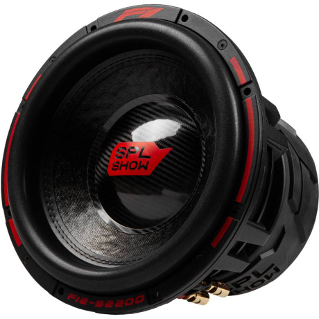 Сабвуферный динамик SPL SHOW F1 F12-S2200D2, 2+2 Ом - фото 2