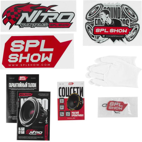 Сабвуферный динамик SPL SHOW NITRO N12-S1500D2, 2+2 Ом - фото 7