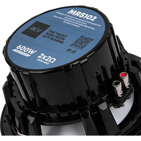 Морской сабвуфер ACV MARINE MRS102DLB черный - фото 7