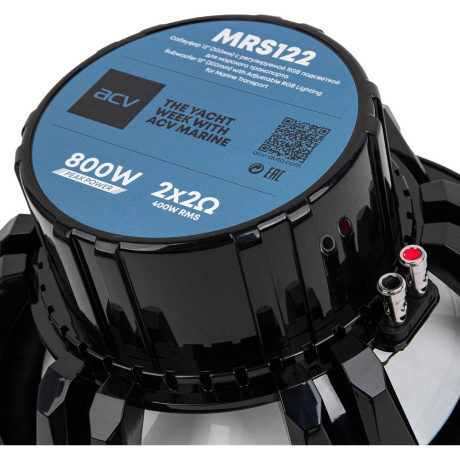 Морской сабвуфер ACV MARINE MRS122DLB черный - фото 7